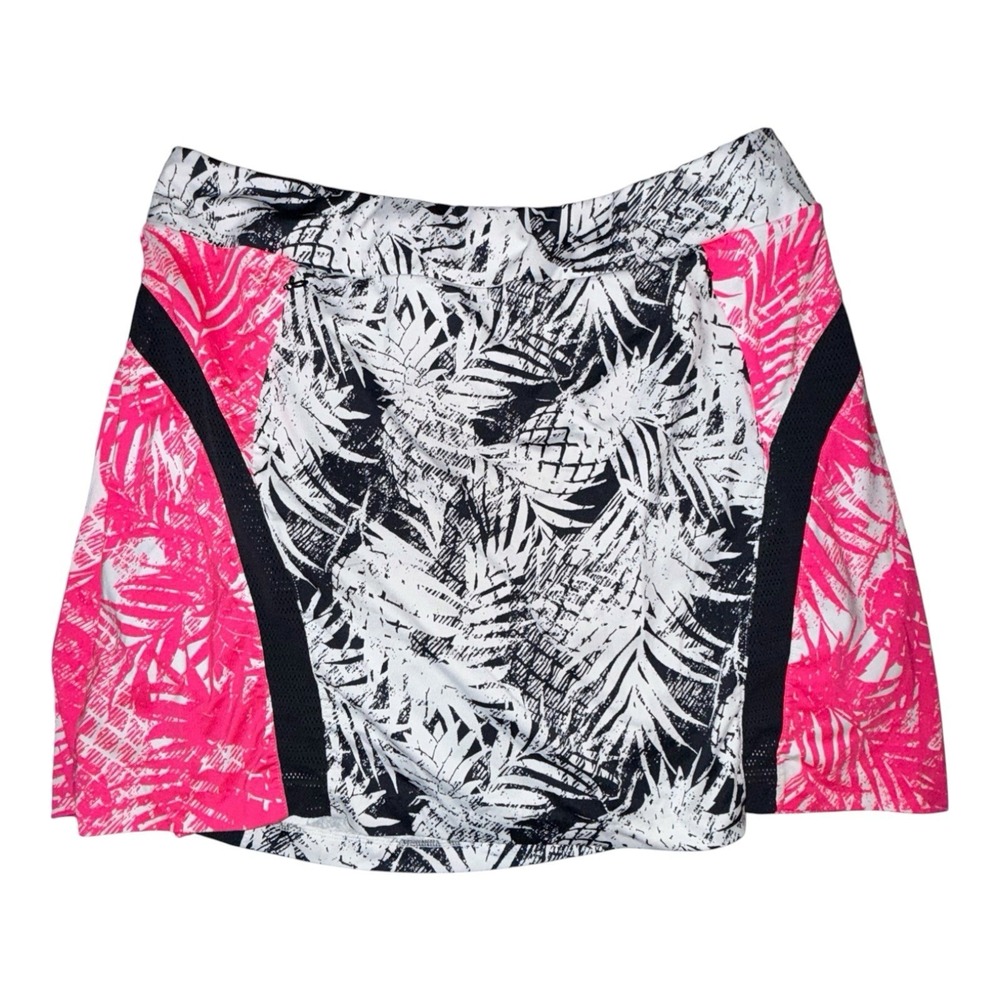 Tail Women's Activewear Pull- On Skort Size XL Floral Tennis Golf Tropical Palms
